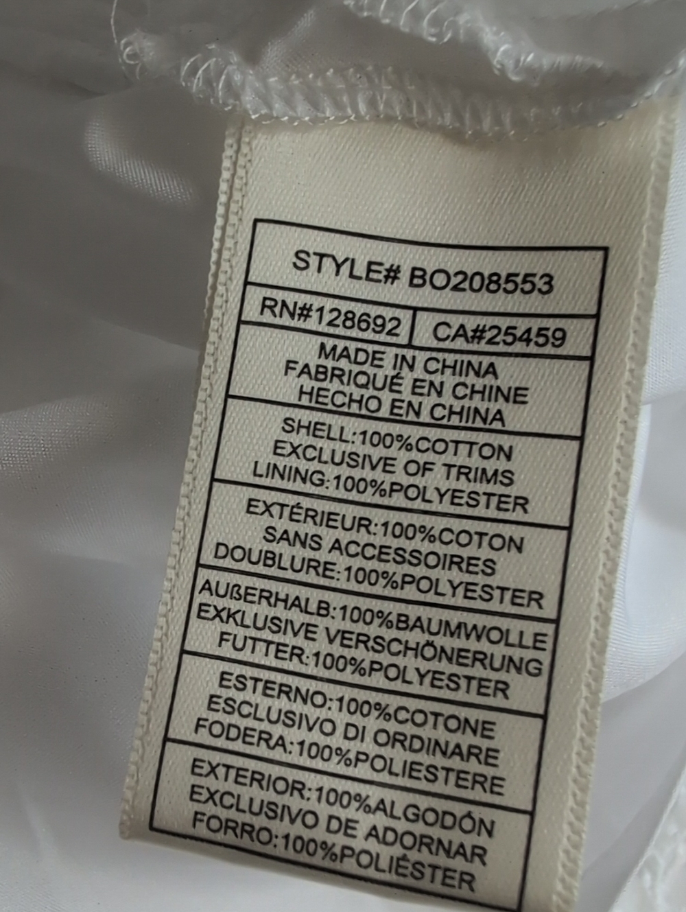 NWT Steve Madden White Cotton Halter Summer Robyn Mini Dress Small - Picture 11 of 13